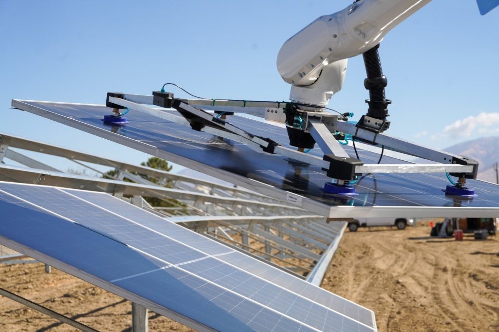 Cosmic Robotics Robots Speed Up Solar Panel Deployment