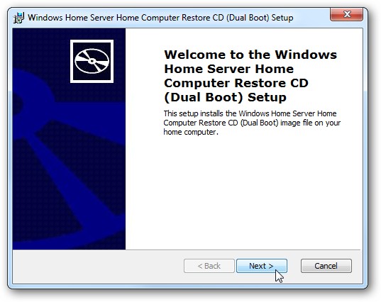 Create Windows Home Server Restore Disc - Step-by-Step Guide