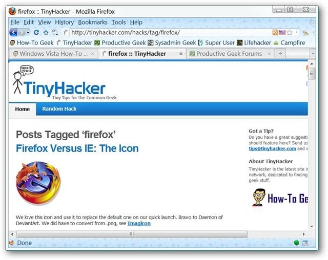 Firefox Favicon Tabs: Create & Pin Small Tabs