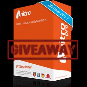 Nitro Pro 7 Giveaway: Create, Edit & Share PDFs Easily