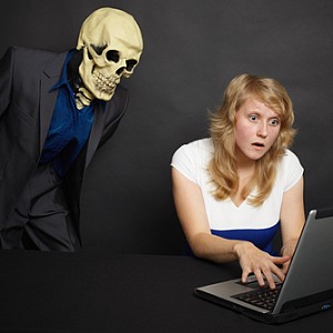 Freaky Possessed Computer with Windows Script - Halloween Fun
