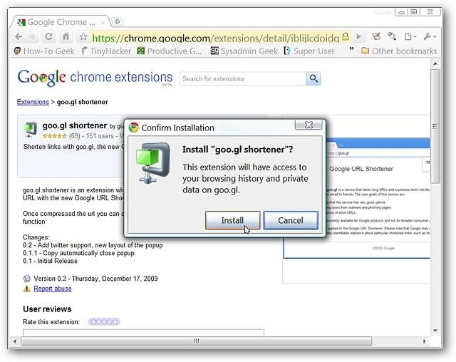 Shorten URLs with goo.gl in Chrome - Easy Guide