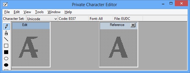 Private Character Editor - Create Custom Fonts & Characters