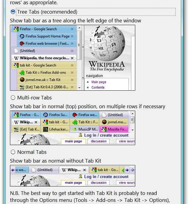 Tab Kit: Customize Firefox Tabs - Add-on