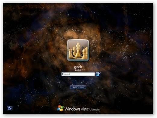 Customize Windows Vista Logon Screen - Personalize Your Login