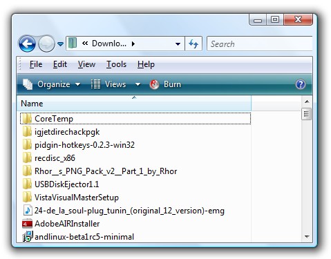 Fix Windows Vista Explorer Folder Type Detection