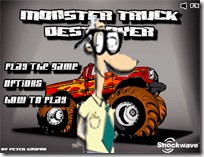 Play Monster Truck Game Online - Truck Destroyer