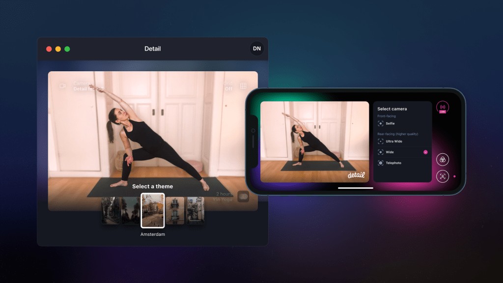Detail: Turn Your Phone into a Pro Live Video Camera