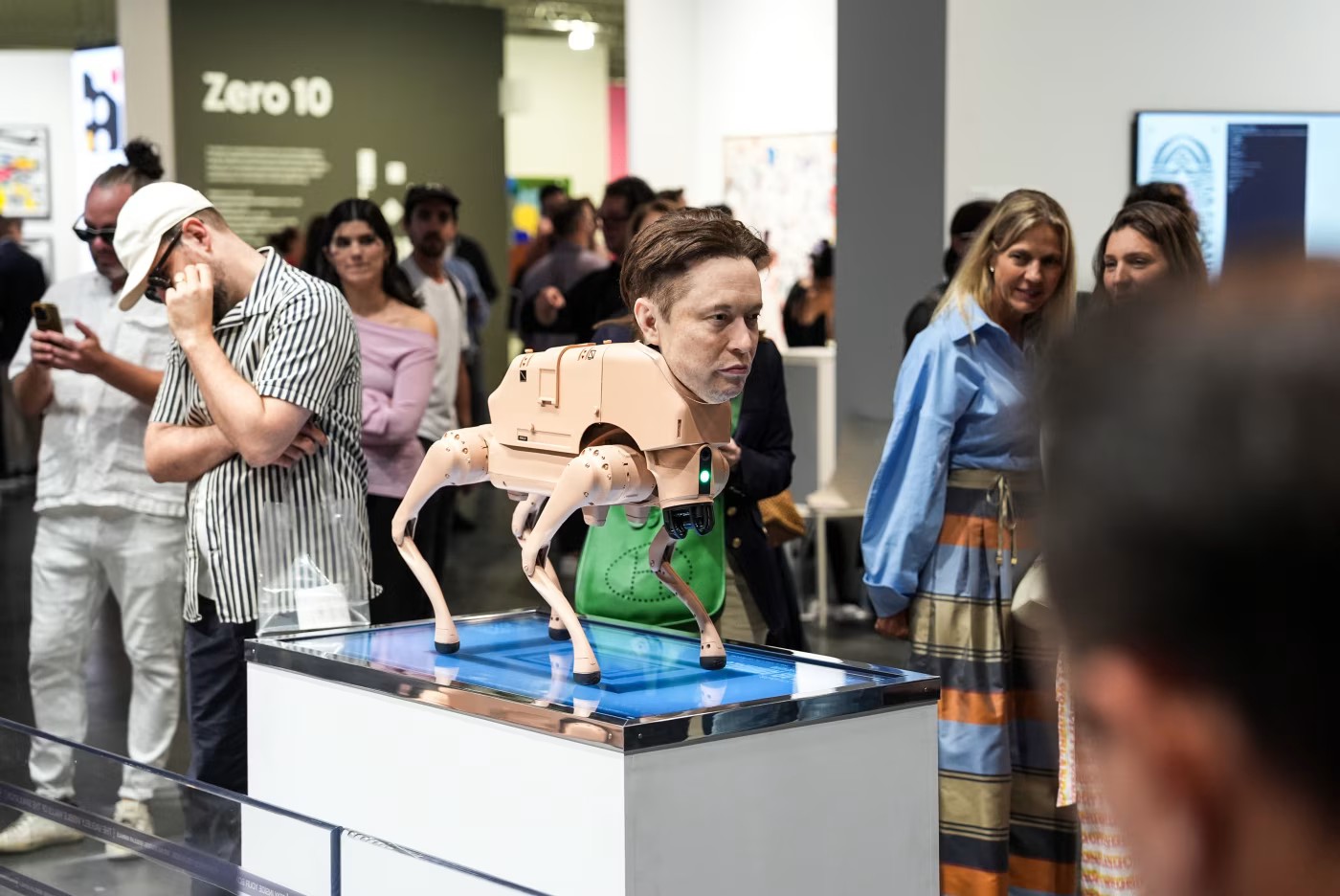 Beeple's $100K Robot Dog with Elon Musk & Picasso Sells
