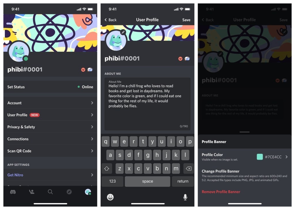 Discord Profile Customization Now Available
