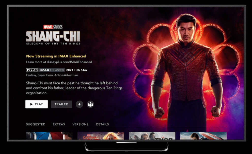 Disney+ to Release 13 Marvel Movies in IMAX Format