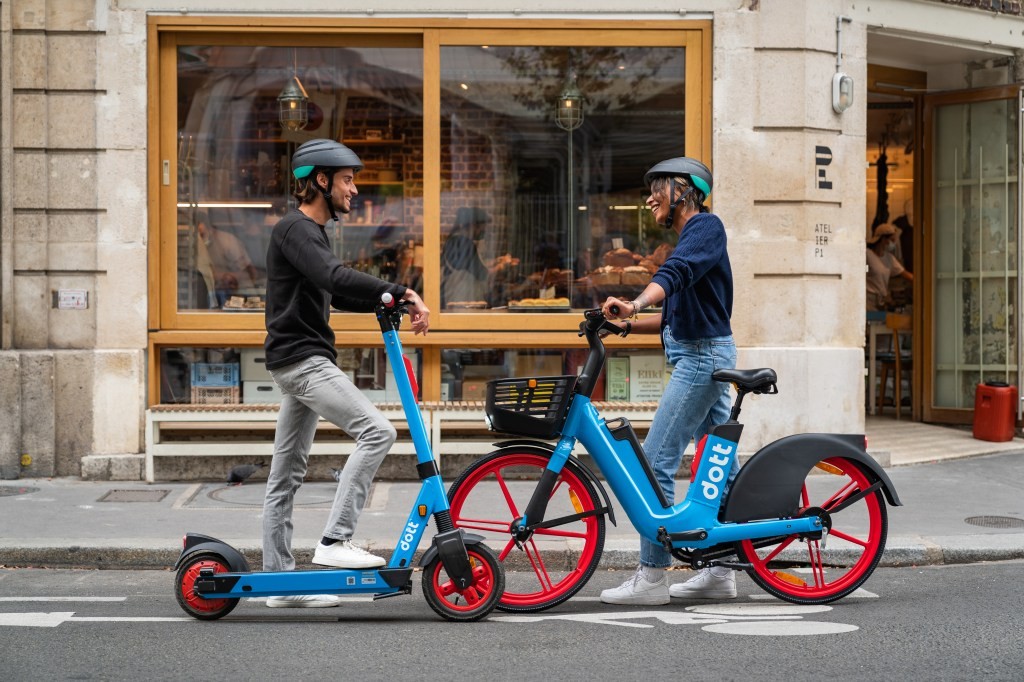 Dott Bike Sharing Launches in Paris | Electric Bikes