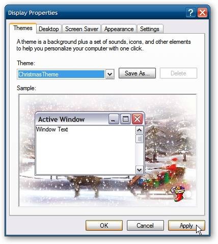 Christmas Theme for Windows XP - Dress Up Your PC!