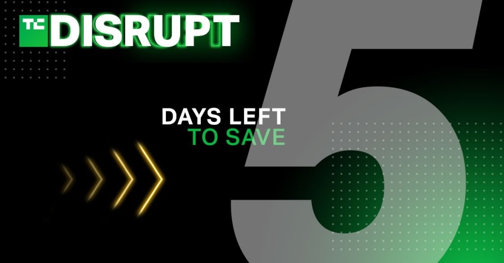 TechCrunch Disrupt 2021: Early Bird Savings End Soon!