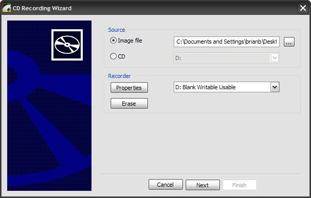 ISO Recorder V2 - Easily Burn ISO Images