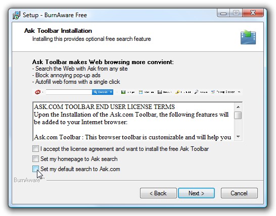 BurnAware Free Edition - Free Disc Burning Software