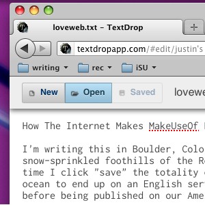Edit Text Files in Dropbox Online - TextDropApp