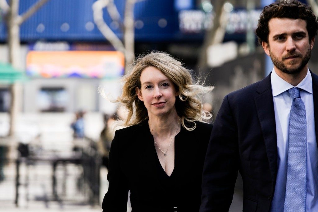 Elizabeth Holmes' Partner Fundraising for New Startup