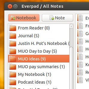 Everpad: Evernote Client for Ubuntu Linux