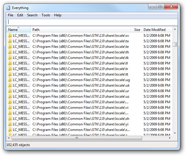 Everything - Instant Windows File Search