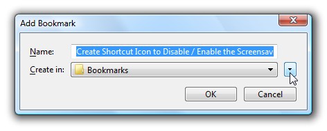 Expand Firefox Add Bookmark Dialog - Default Setting