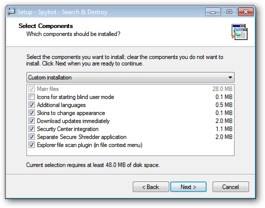 Spybot Search & Destroy - Malware Removal & Protection