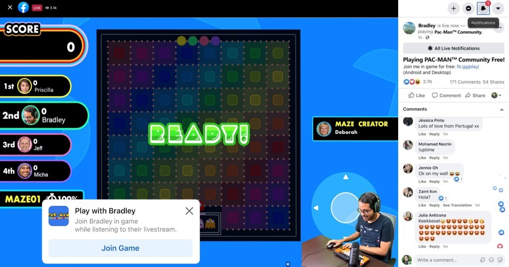 Facebook Gaming: Play Games with Your Favorite Streamers