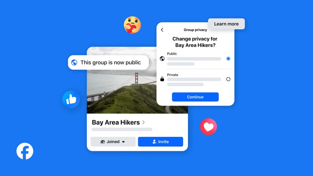 Facebook Groups Go Public: Privacy Protected