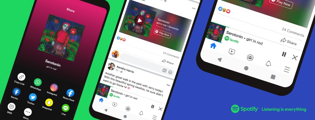 Spotify Streaming Now on Facebook: Introducing the Miniplayer