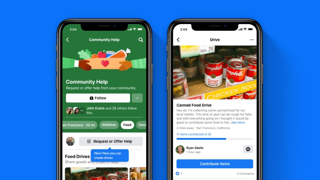 Facebook Drives: New Feature for Donations - US Only