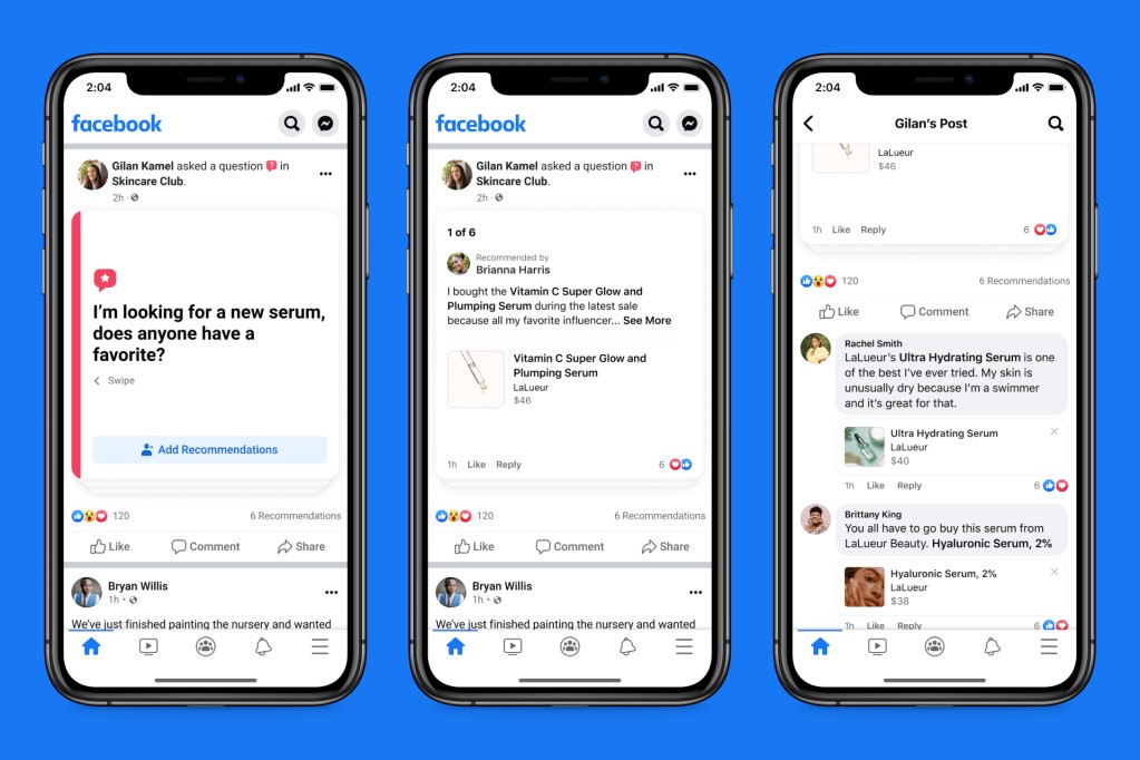 Facebook Shops Now in Groups & Live Shopping for Creators