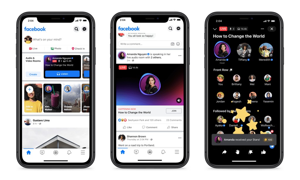 Facebook Launches Live Audio Rooms & Podcasts in the US