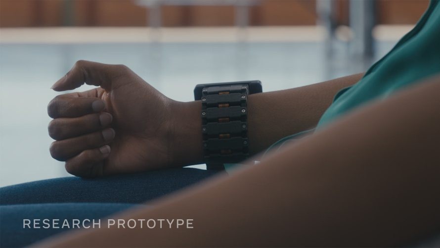 Facebook AR Interface: Wrist-Worn Concept Showcased