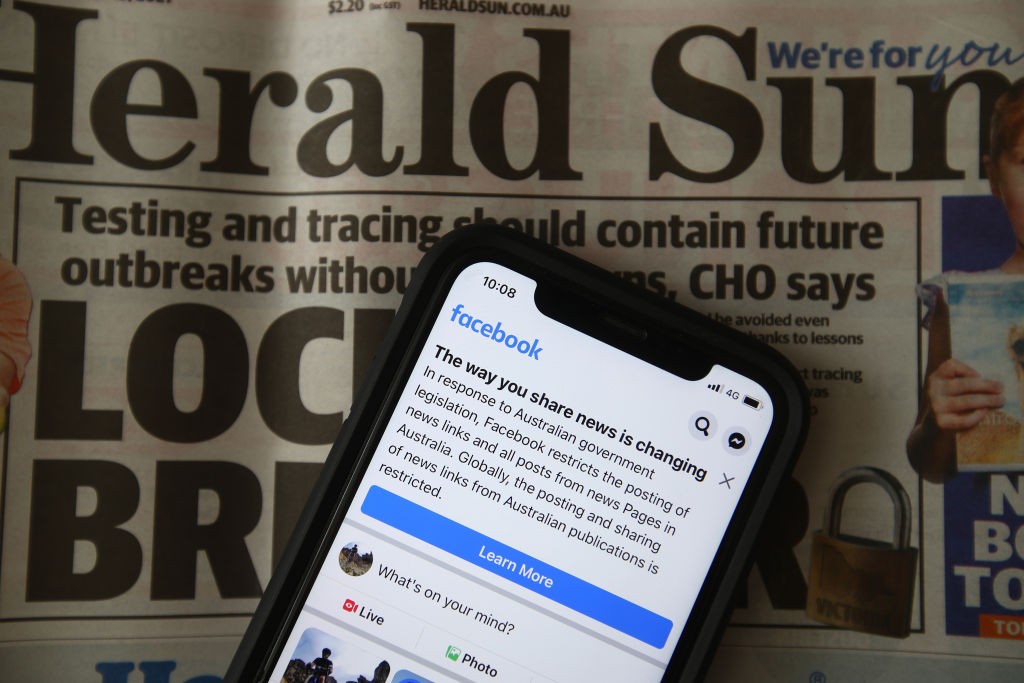 Facebook to Restore News Sharing in Australia - Law Change