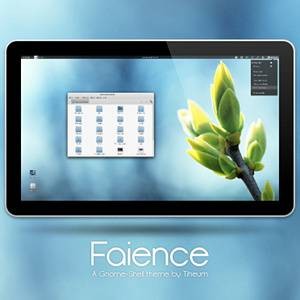 Faience: A Stunning Gnome Shell Theme for Linux