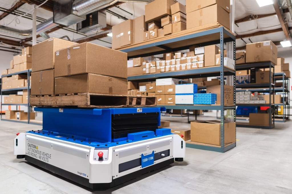 Fetch Robotics' New Warehouse Robot Replaces Forklifts