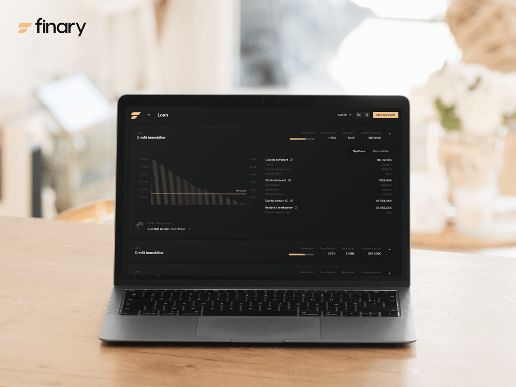 Next-Gen Wealth Management Dashboard | finary