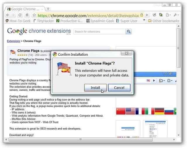 Find Website Location with Chrome Flags - IP Geolocation