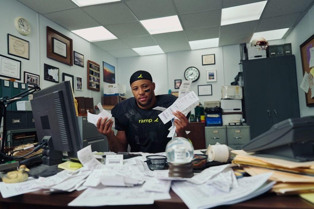Saquon Barkley Invests in Fintech Ramp & Stars in Super Bowl Ad