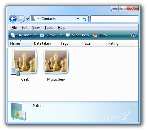 Fix: New Contact Group Button Missing in Vista