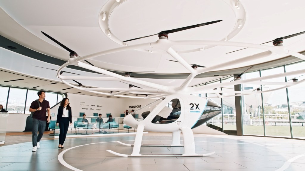 Volocopter Raises $241M for Flying Taxi Service - Launch in 2 Years