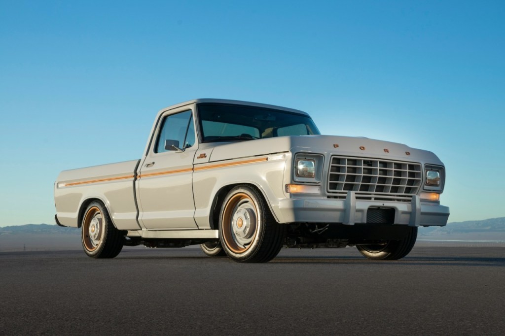 Ford Electrified F-100 Truck | Ford EV Motor Kit