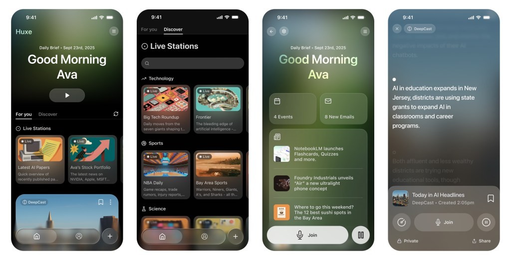 Huxe: Audio News & Research App by Former NotebookLM Developers