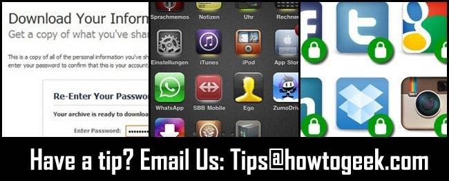Facebook Data Download, iOS Folders & Web App Permissions - Tech Tips