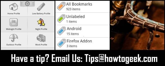 Android Tips: Audio Profiles, Bookmarks & Cable Lacing