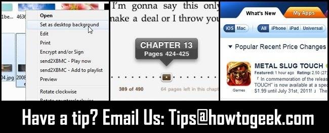 iOS Tips: Multiple Wallpapers, iBook Navigation & App Price Tracking