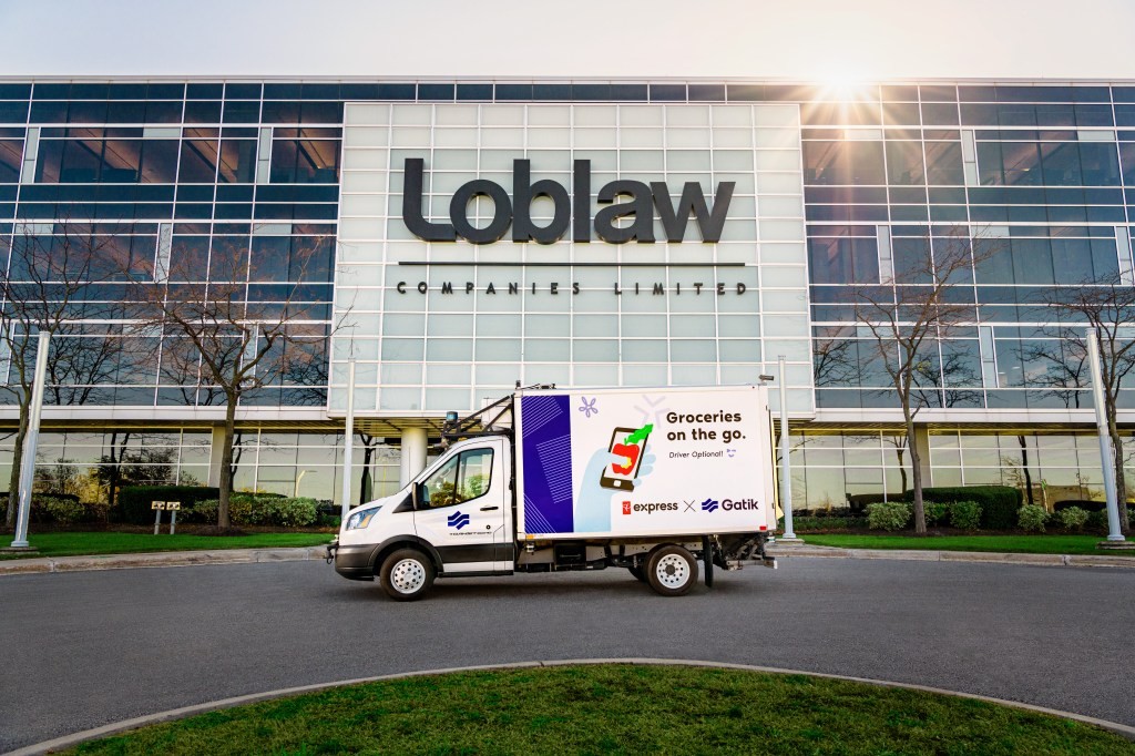 Gatik and Loblaw Launch Self-Driving Grocery Delivery in Canada