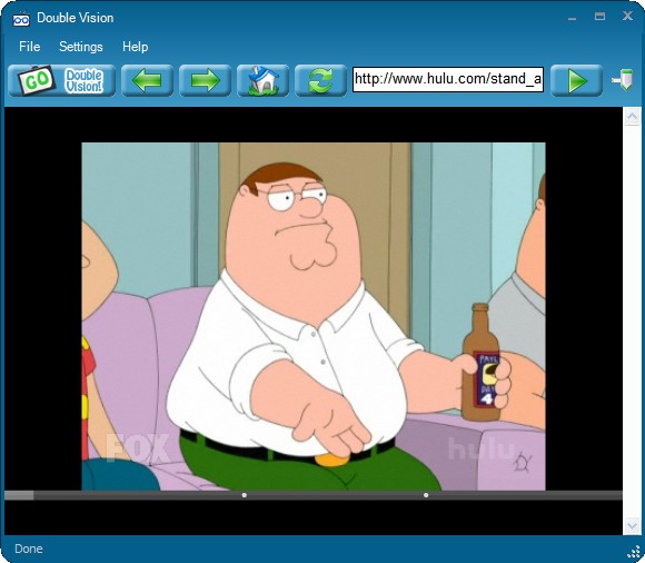 Watch TV at Work: The Double Vision Trick - Geek Fun
