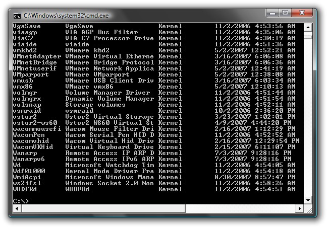 List Installed Drivers via Command Line - Windows & More