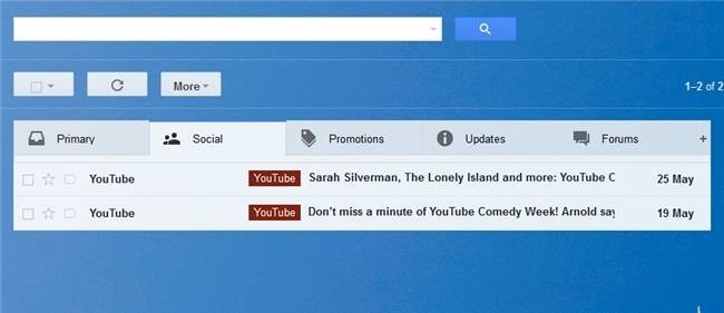 Gmail Updates: New Category Tabs in Inbox